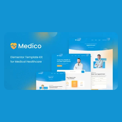 cerfvgt Medico – Medical & Healthcare Elementor Template Kit - Image 1