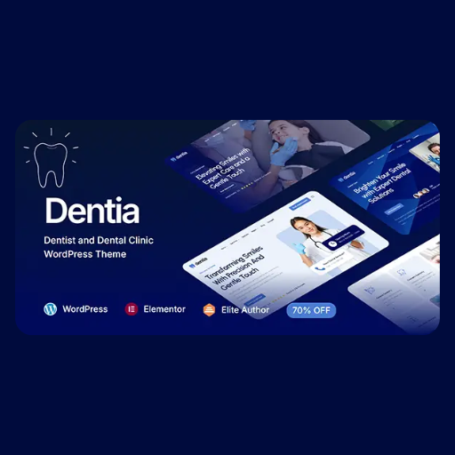 dceee Dentia – Dentist & Dental Clinic WordPress Theme - Image 1