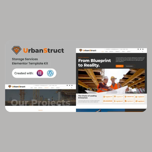 drfffff Urbastruct – Construction & Building Service Elementor Template Kit - Image 1