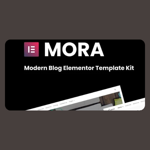 dxedrfty Mora – Modern Blog Elementor Template Kit - Image 1
