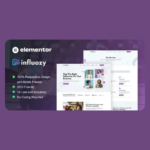 Influozy – Influencer Marketing Agency Elementor Pro Template Kit