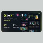 DYAT – eSports and Gaming NFT WordPress Theme