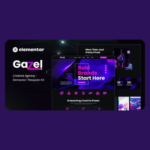 Gazel – Creative Agency Elementor Template Kit