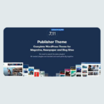 Publisher – Magazine and Blog Premium Theme