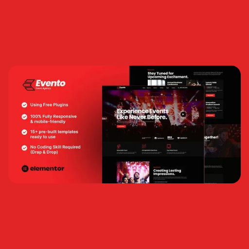 fvtyhtgrfdrt Evento – Event Agency Elementor Template Kit - Image 1