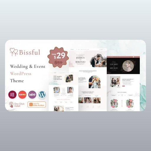 jnjnnjdj Bissful – Wedding & Event WordPress Theme - Image 1