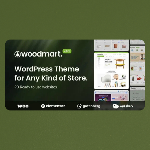 lllllll Woodmart WordPress Theme Download – Just ₹149 Only
