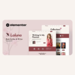Laluna – Book Author & Writer Elementor Template Kit
