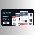 Aculia - Laboratory & Research WordPress Theme