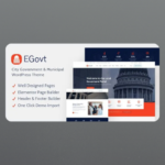 EGovt – City Government WordPress Theme