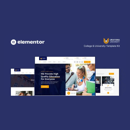 thy Urayana – University & College Elementor Template Kit - Image 1