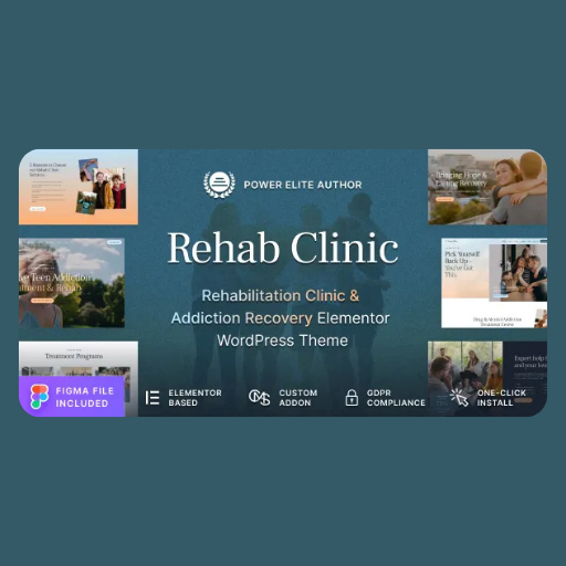 w2s2ed2e3 Rehab Clinic – Addiction Recovery WordPress Theme - Image 1