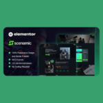 Scenamic – Video Production Service Elementor Template Kit