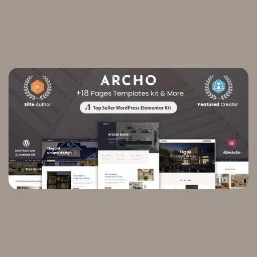 wsedrftgyhujikop Archo Architecture & Interior Elementor Template Kit - Image 1