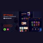 NFT Project Elementor Template Kit